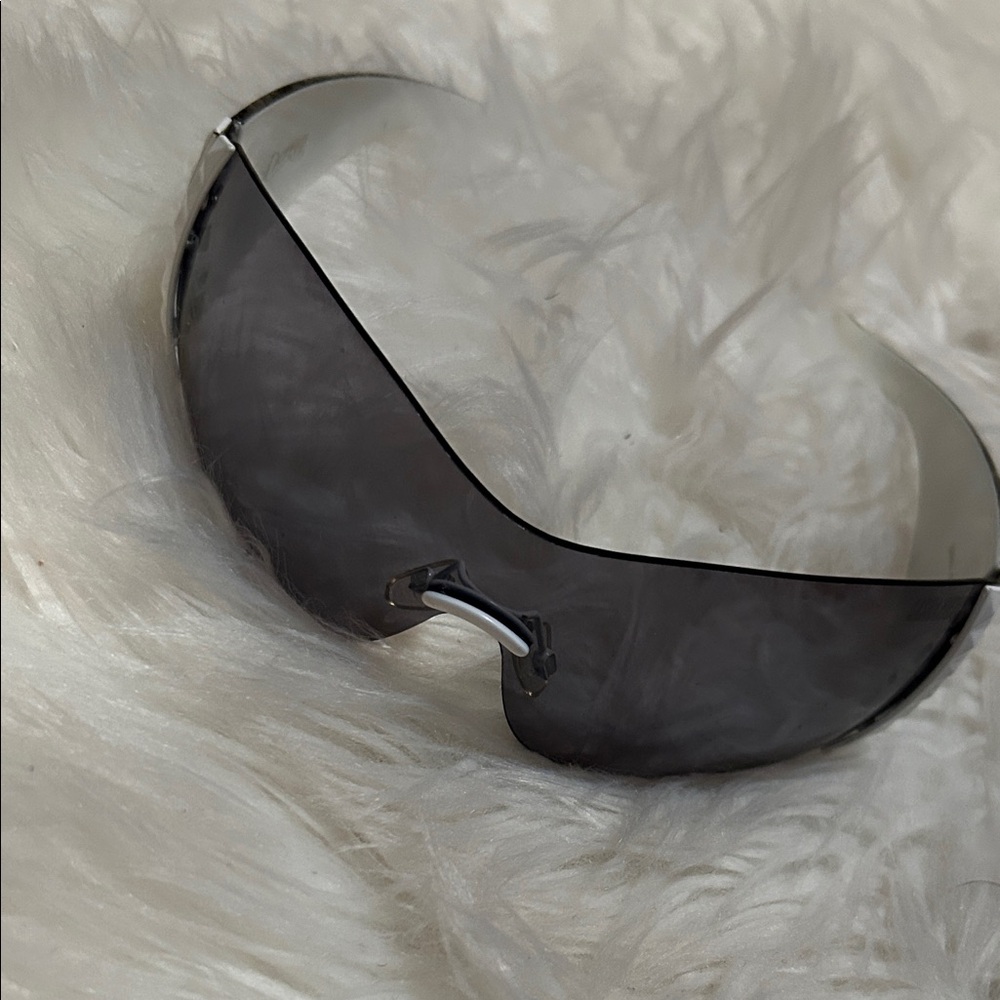 Stylish Black Wraparound Sunglasses
